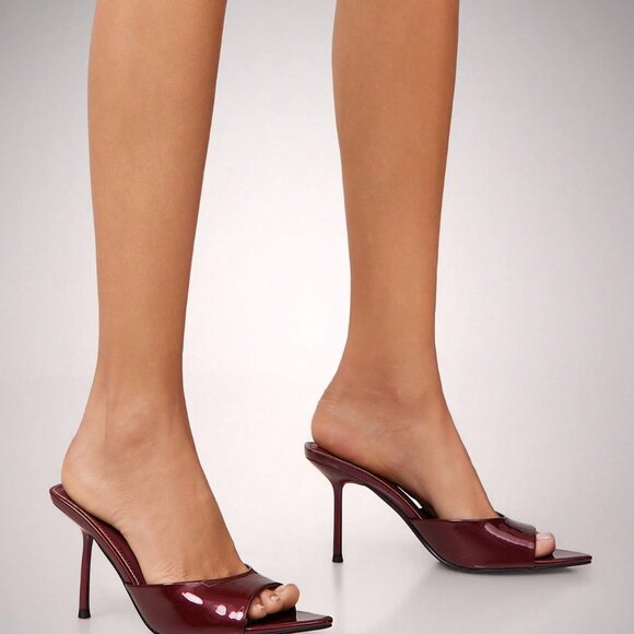 Red Violet Party Women's Pointed Toe High Heel Stiletto - Picture 6 of 6